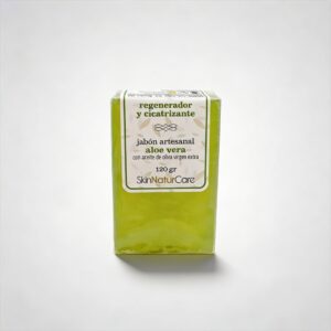 Jabón artesano de Aloe Vera con AOVE 120 g 3 SkinnaturCare: Jabón artesano de limón con AOVE 120 g