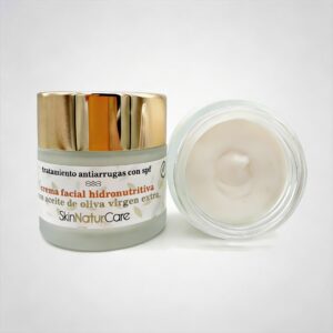 Crema facial hidronutritiva antiarrugas con AOVE 50 ml 4 Crema facial hidronutritiva antiarrugas con AOVE 50 ml